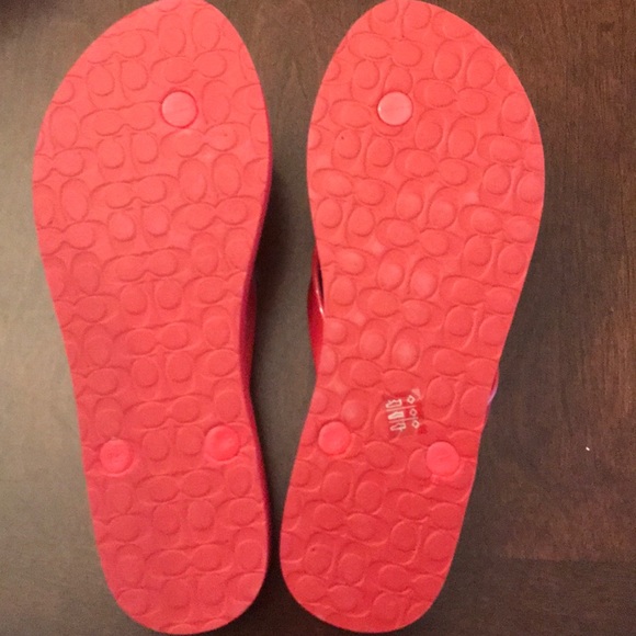 Coach Flip Flops - Picture 3 of 3